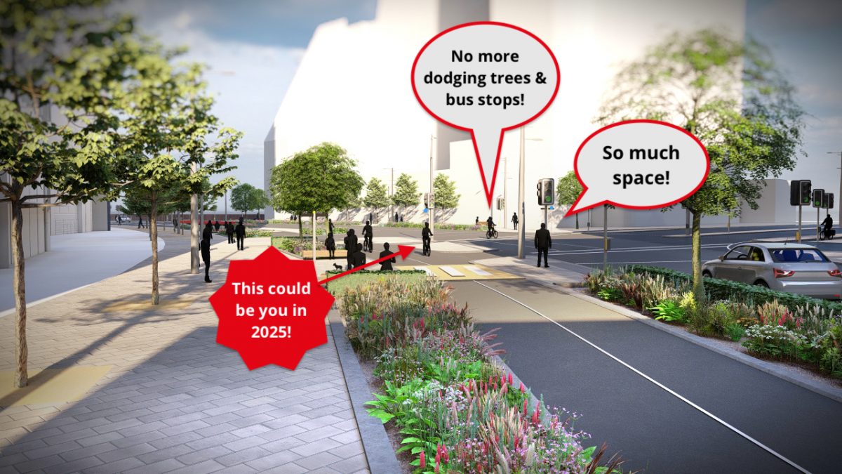 Take Action: Say YES to plans for new look Westfield Avenue and a fresh start for cycling in the Olympic Park